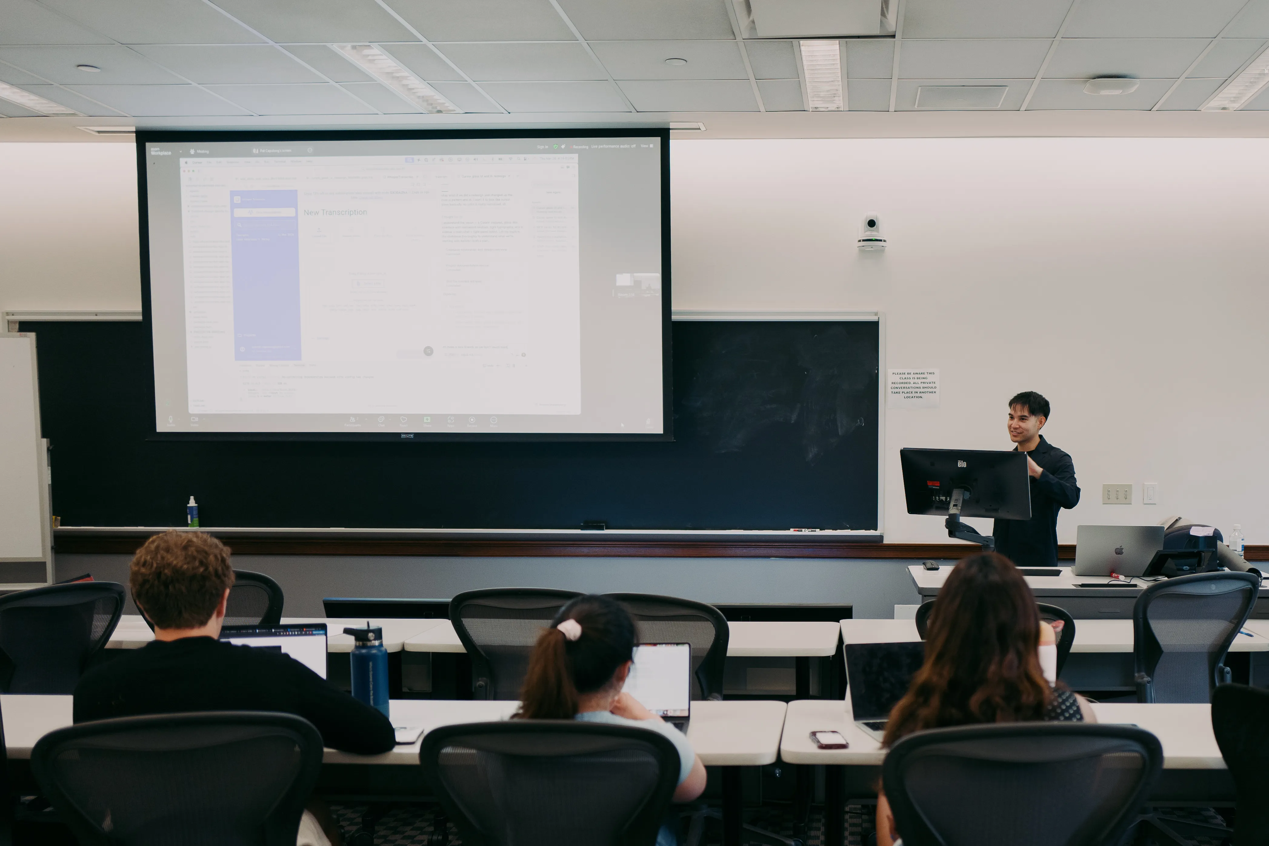 Live demo of the WhisperTranscribe redesign
